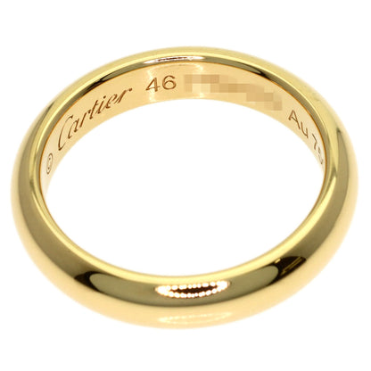 CARTIER Wedding #46 Ring K18 Yellow Gold Ladies [Used]