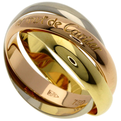 CARTIER Trinity #51 Ring K18 Yellow Gold K18 White GoldLadies [Used]