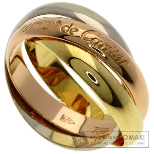 CARTIER Trinity #51 Ring K18 Yellow Gold K18 White GoldLadies [Used]