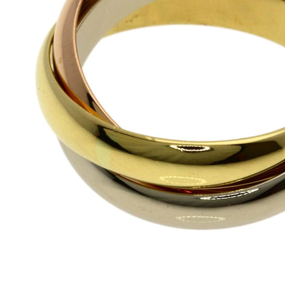 CARTIER Trinity #51 Ring K18 Yellow Gold K18 White GoldLadies [Used]
