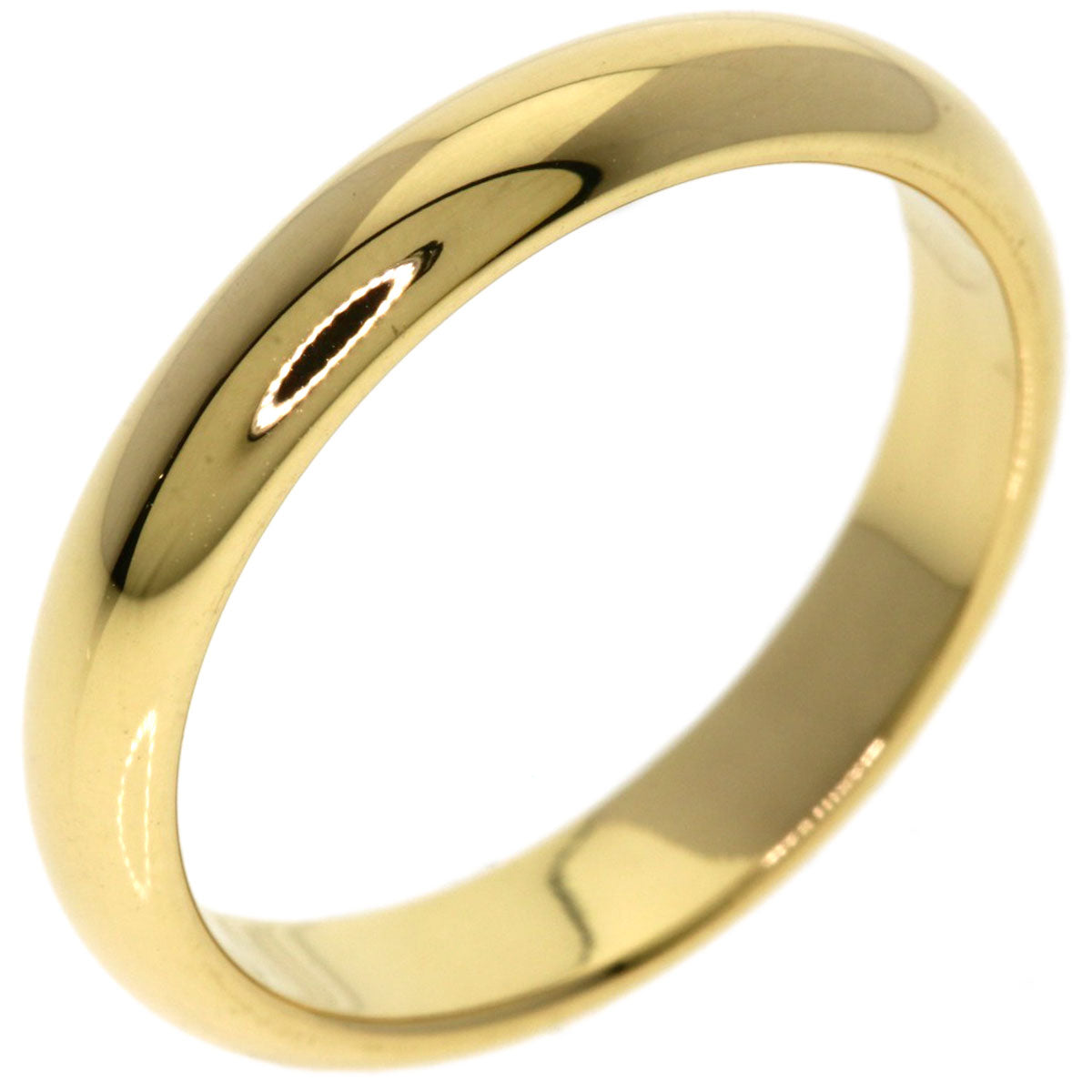 CARTIER Wedding #55 Ring K18 Yellow Gold Ladies [Used]