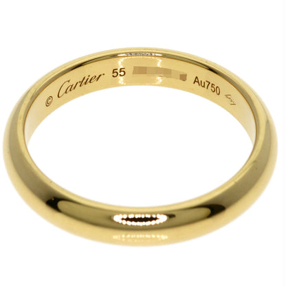 CARTIER Wedding #55 Ring K18 Yellow Gold Ladies [Used]