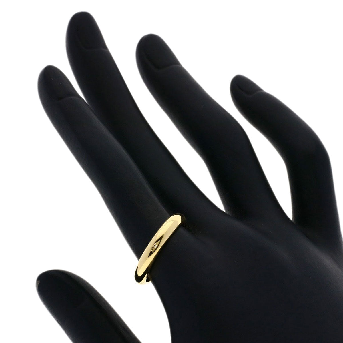CARTIER Wedding #55 Ring K18 Yellow Gold Ladies [Used]