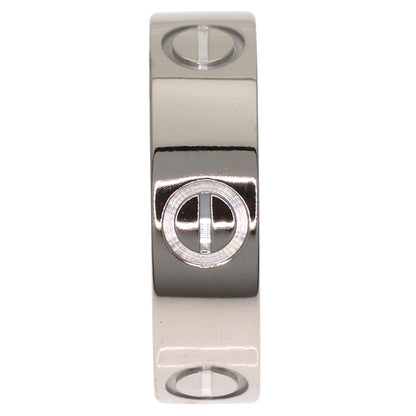CARTIER love ring #51 Ring K18 White Gold Ladies [Used]