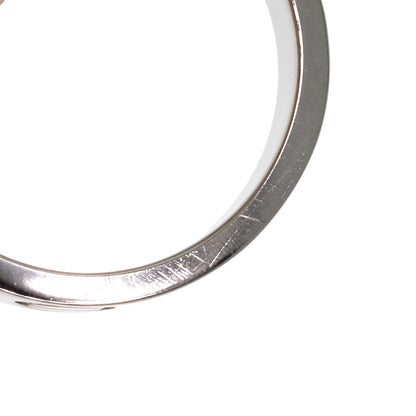 CARTIER love ring #51 Ring K18 White Gold Ladies [Used]