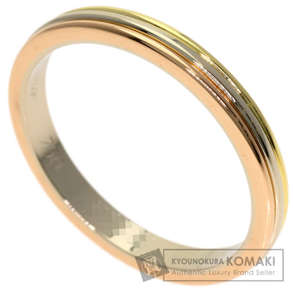 CARTIER 3 Colors #60 Ring K18 Yellow Gold 18K Pink GoldLadies [Used]