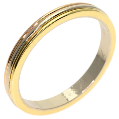 CARTIER 3 Colors #60 Ring K18 Yellow Gold 18K Pink GoldLadies [Used]