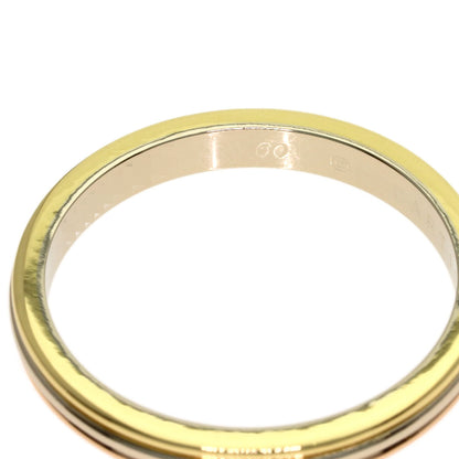 CARTIER 3 Colors #60 Ring K18 Yellow Gold 18K Pink GoldLadies [Used]
