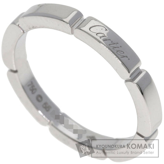 CARTIER Maillon PANTHERE #55 Ring K18 White Gold Ladies [Used]