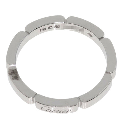 CARTIER Maillon PANTHERE #55 Ring K18 White Gold Ladies [Used]