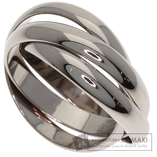 CARTIER Trinity #56 Ring K18 White Gold Ladies [Used]