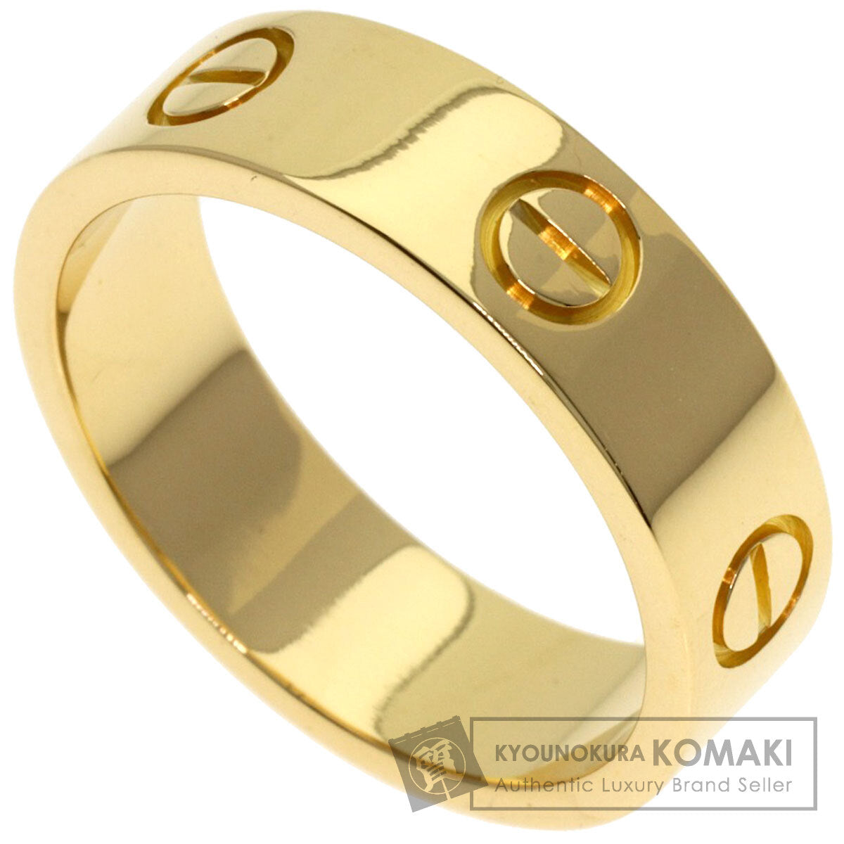 CARTIER love ring #58 Ring K18 Yellow Gold Ladies [Used]