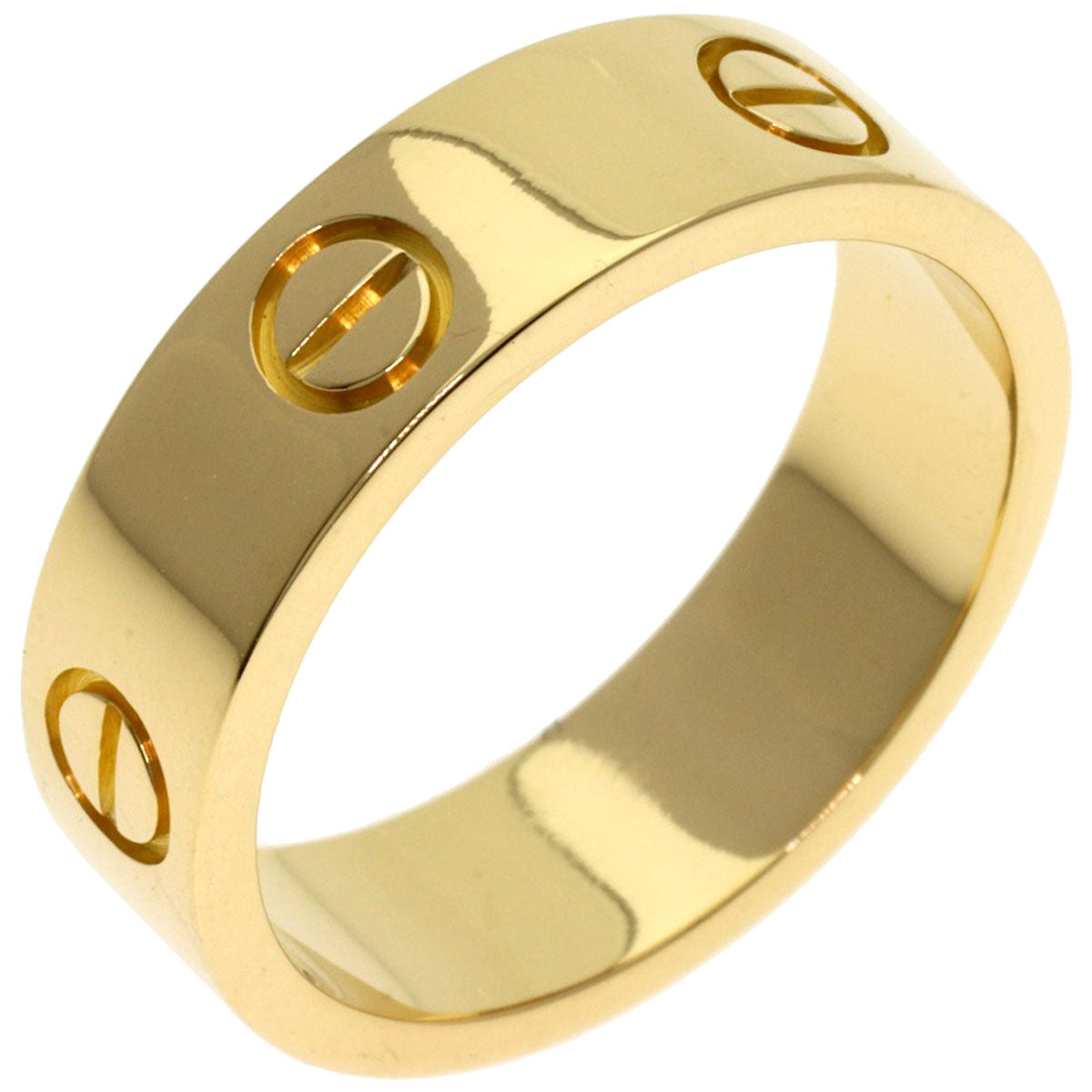 CARTIER love ring #58 Ring K18 Yellow Gold Ladies [Used]
