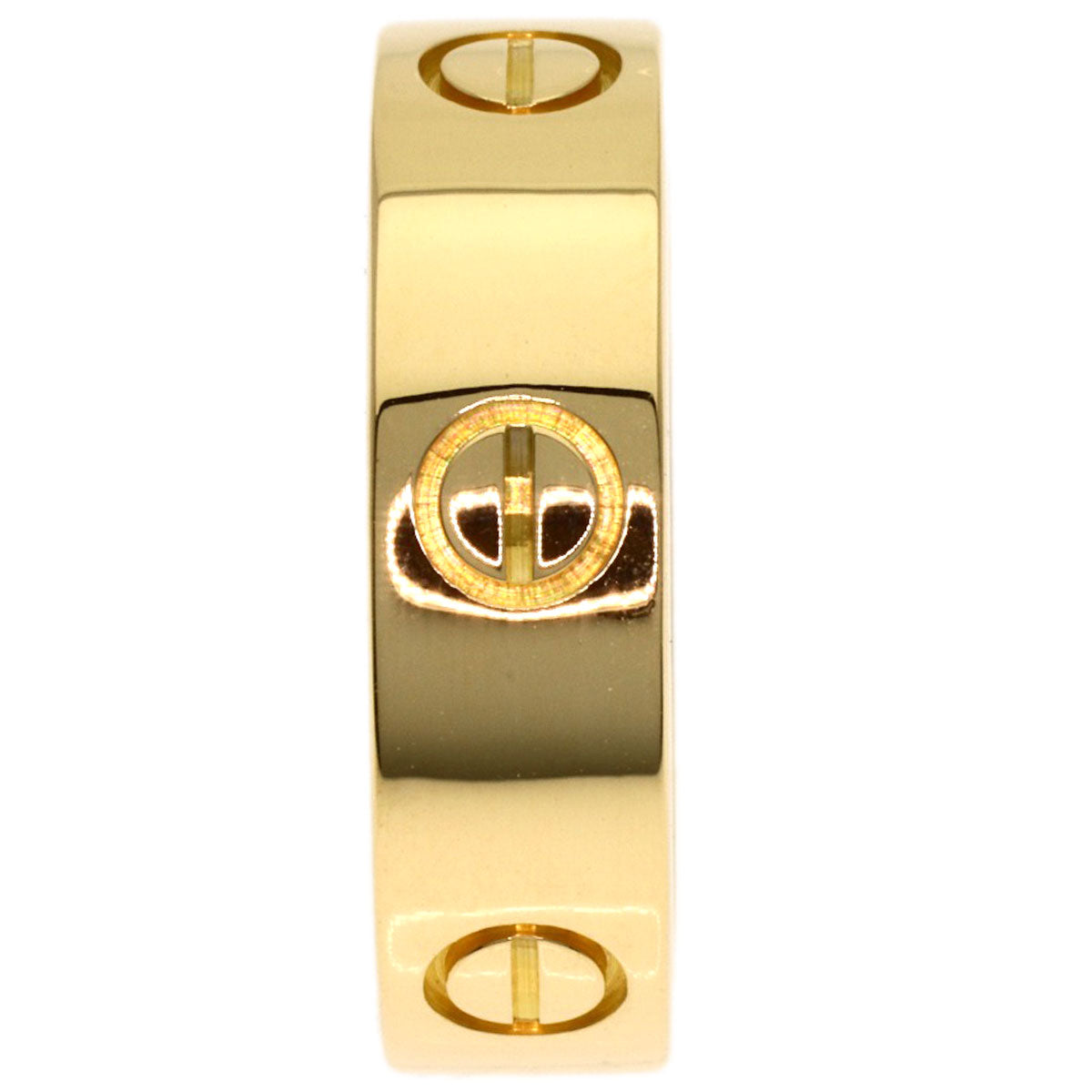 CARTIER love ring #58 Ring K18 Yellow Gold Ladies [Used]