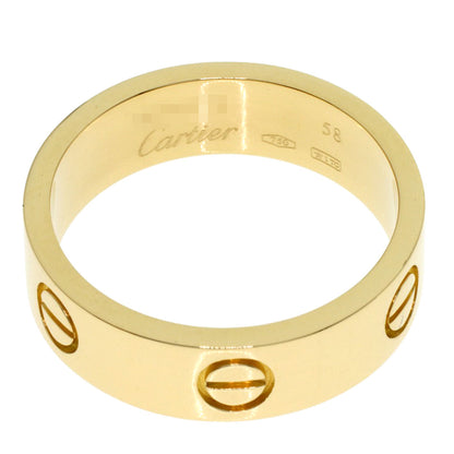 CARTIER love ring #58 Ring K18 Yellow Gold Ladies [Used]