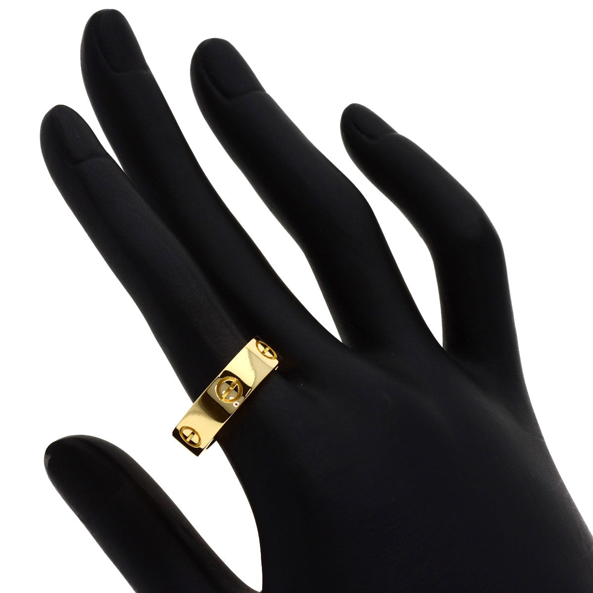 CARTIER love ring #58 Ring K18 Yellow Gold Ladies [Used]