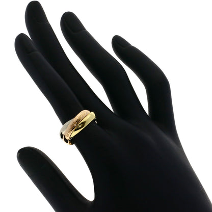 CARTIER Trinity #50 Ring K18 Pink Gold 18K Yellow GoldLadies [Used]