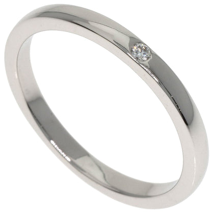 CARTIER Wedding 1P Diamond Ring Platinum PT950 Ladies [Used]