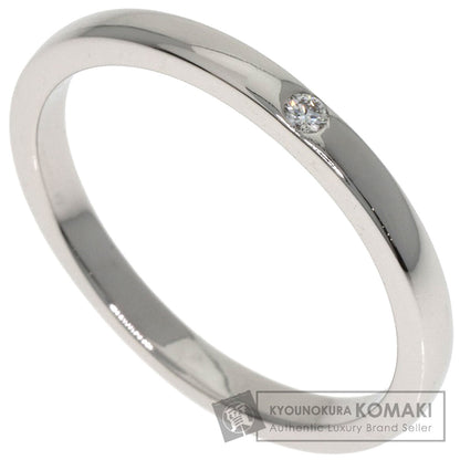 CARTIER Wedding 1P Diamond Ring Platinum PT950 Ladies [Used]