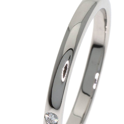 CARTIER Wedding 1P Diamond Ring Platinum PT950 Ladies [Used]
