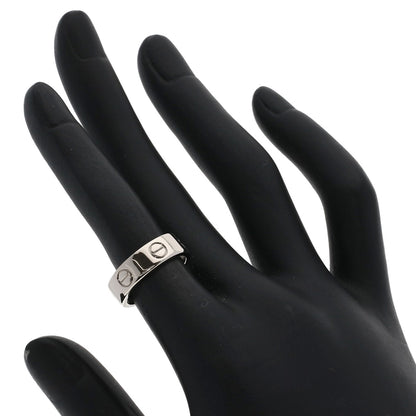 CARTIER love ring #48 Ring K18 White Gold Ladies [Used]