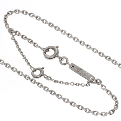 CARTIER C heart Necklace K18 White Gold Ladies [Used]