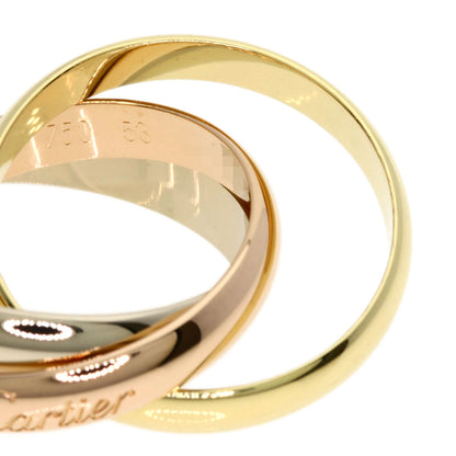 CARTIER Trinity #53 Ring K18 Yellow Gold 18K Pink GoldLadies [Used]