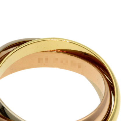 CARTIER Trinity #55 Ring K18 Yellow Gold K18 White GoldLadies [Used]