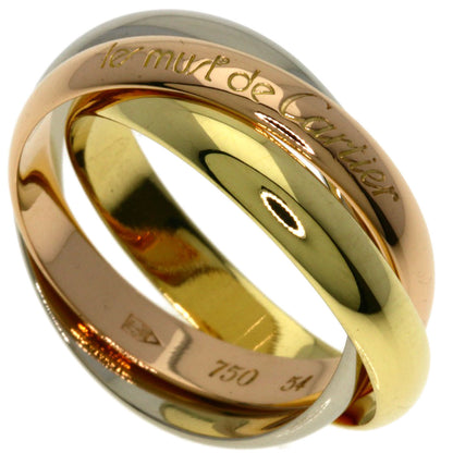 CARTIER Trinity #54 Ring K18 Yellow Gold K18 White GoldLadies [Used]
