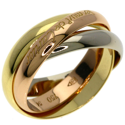 CARTIER Trinity #54 Ring K18 Yellow Gold K18 White GoldLadies [Used]