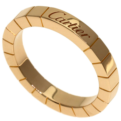 CARTIER Laniere # 52 Ring K18 Pink Gold Ladies [Used]