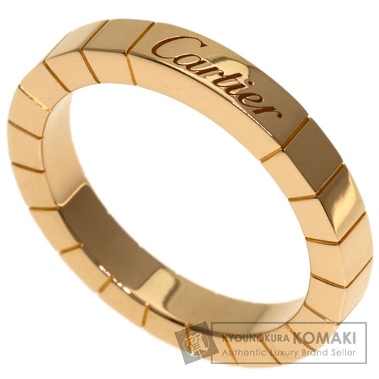 CARTIER Laniere # 52 Ring K18 Pink Gold Ladies [Used]