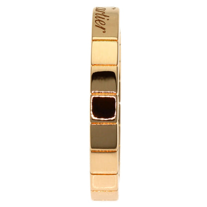 CARTIER Laniere # 52 Ring K18 Pink Gold Ladies [Used]