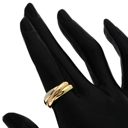 CARTIER Trinity #52 Ring K18 Yellow Gold K18 White GoldLadies [Used]