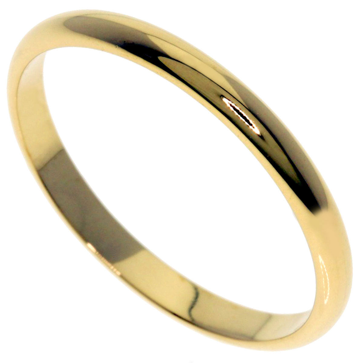CARTIER Wedding #62 Ring K18 Yellow Gold Ladies [Used]