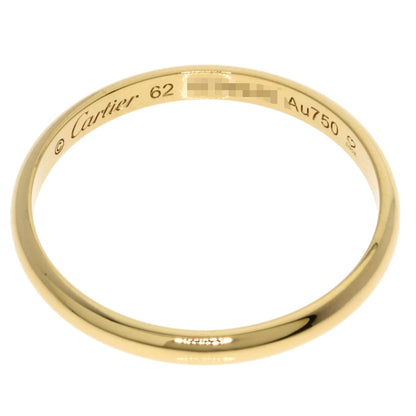 CARTIER Wedding #62 Ring K18 Yellow Gold Ladies [Used]