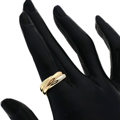 CARTIER Trinity #51 Ring K18 Yellow Gold K18 White GoldLadies [Used]