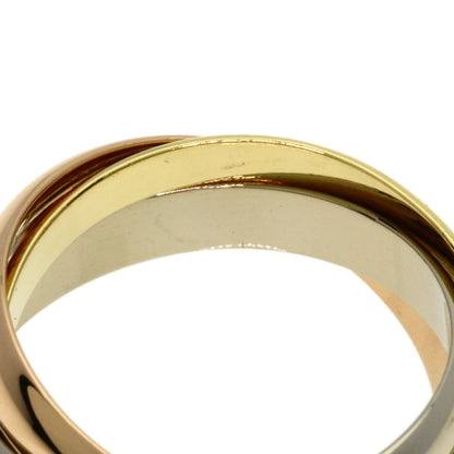 CARTIER Trinity #51 Ring K18 Yellow Gold K18 White GoldLadies [Used]