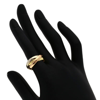 CARTIER Trinity #50 Ring K18 Yellow Gold 18K Pink GoldLadies [Used]