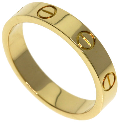 CARTIER love ring #51 Ring K18 Yellow Gold Ladies [Used]