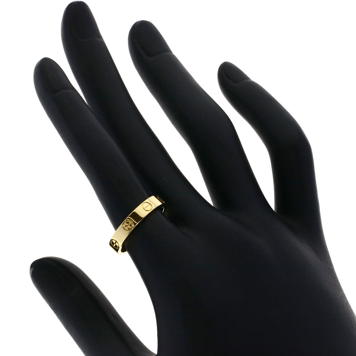 CARTIER love ring #51 Ring K18 Yellow Gold Ladies [Used]