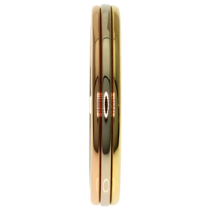 CARTIER Three colors # 52 Ring K18 Yellow Gold K18 White GoldLadies [Used]