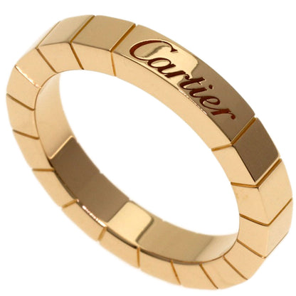 CARTIER Laniere # 48 Ring K18 Pink Gold Ladies [Used]