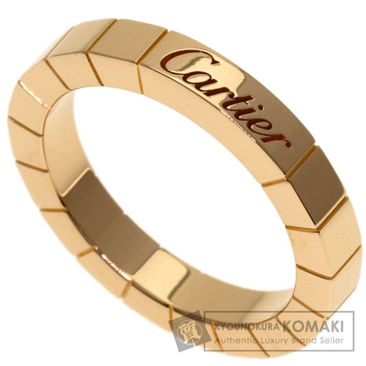 CARTIER Laniere # 48 Ring K18 Pink Gold Ladies [Used]