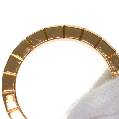 CARTIER Laniere # 48 Ring K18 Pink Gold Ladies [Used]