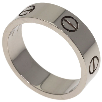 CARTIER love ring #58 Ring K18 White Gold Ladies [Used]