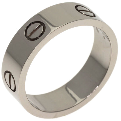 CARTIER love ring #58 Ring K18 White Gold Ladies [Used]