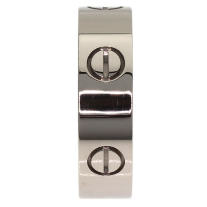 CARTIER love ring #58 Ring K18 White Gold Ladies [Used]
