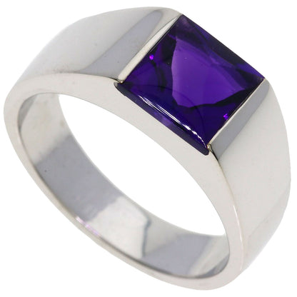 CARTIER Tank ring #58 Ring K18 White Gold Ladies [Used]