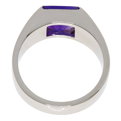 CARTIER Tank ring #58 Ring K18 White Gold Ladies [Used]